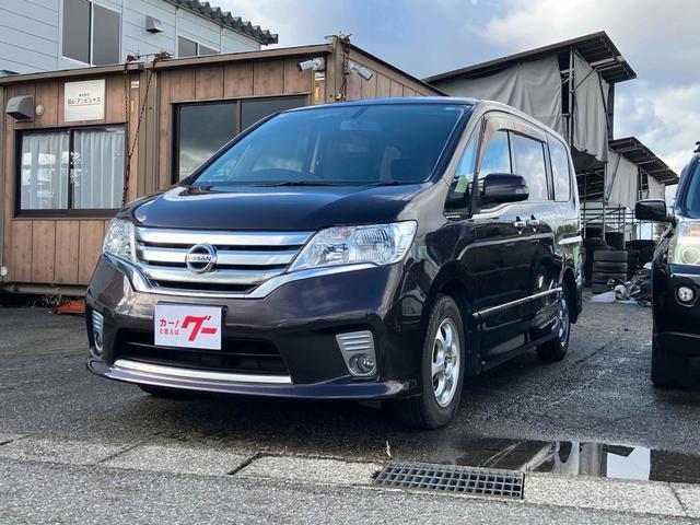 Ref:AUX-21215385 NISSAN SERENA 2011 1 2011 Nissan Serena black gasoline used car Japan export