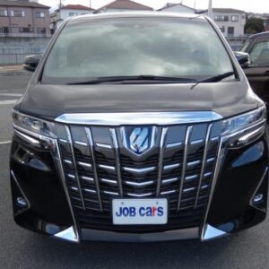 2022 Toyota Alphard G black hybrid used car Japan export