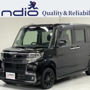 2018 Daihatsu Tanto black gasoline used car Japan export