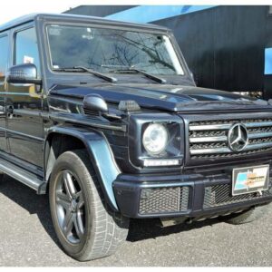 2016 Mercedes Benz G-Class black gasoline used car Japan export