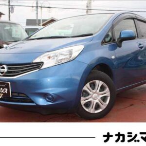 2014 Nissan Note blue gasoline used car Japan export