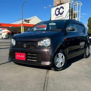 2019 Suzuki Alto black gasoline used car Japan export
