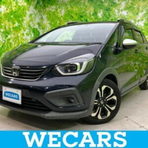 2020 Honda Fit blue gasoline used car Japan export