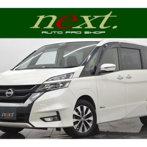 2016 Nissan Serena pearl hybrid used car Japan export