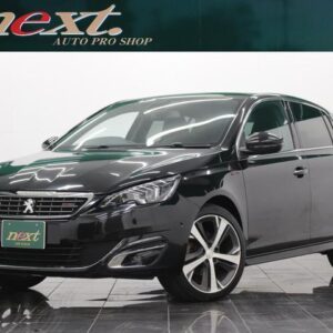 2015 Peugeot 308 black gasoline used car Japan export