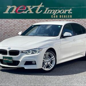 2017 Bmw 3 Series white gasoline used car Japan export
