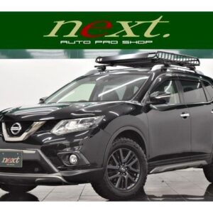2015 Nissan X-Trail black gasoline used car Japan export