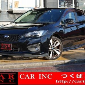 2017 Subaru Impreza Sports black gasoline used car Japan export
