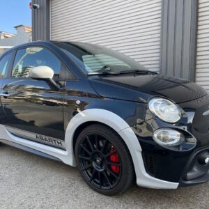 2020 Abarth Abarth 695 70 Anniversario black gasoline used car Japan export