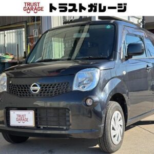 2013 Nissan Moco black gasoline used car Japan export