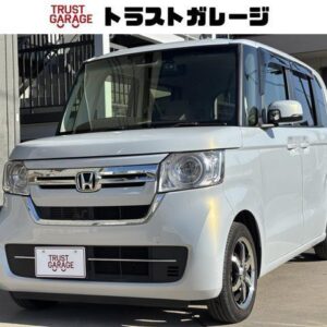 2020 Honda N-Box white gasoline used car Japan export