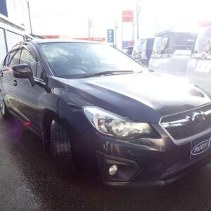 2012 Subaru Impreza G4 blue gasoline used car Japan export