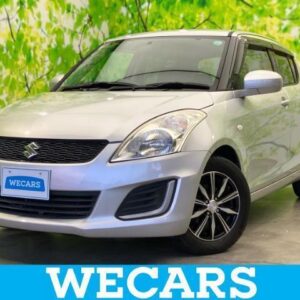 2014 Suzuki Swift silver gasoline used car Japan export