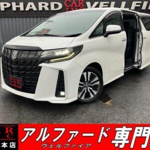 2020 Toyota Alphard pearl gasoline used car Japan export