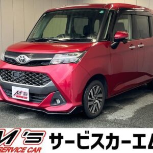 2017 Toyota Tank red gasoline used car Japan export