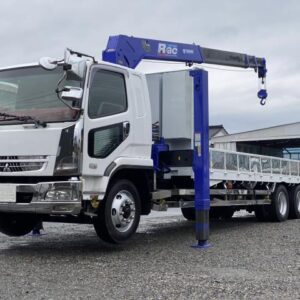 2007 Mitsubishi Fuso Fighter white diesel used car Japan export