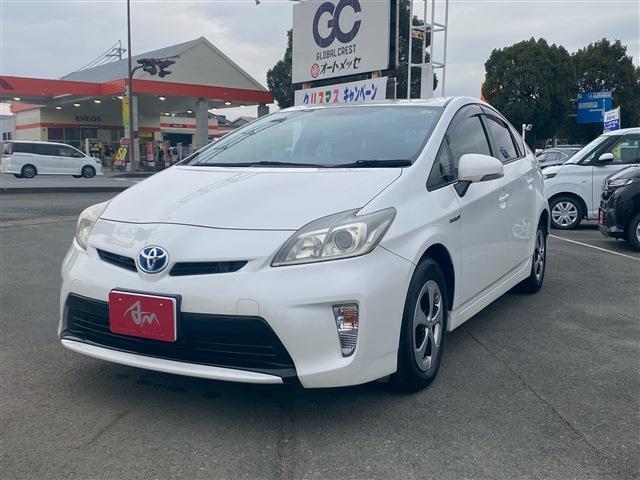 Ref:AUX-21319634 TOYOTA PRIUS 2012 1 2012 Toyota Prius pearl gasoline used car Japan export