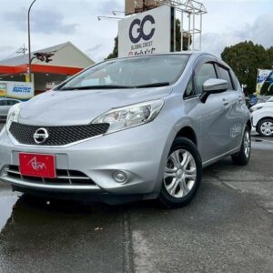 2016 Nissan Note silver gasoline used car Japan export