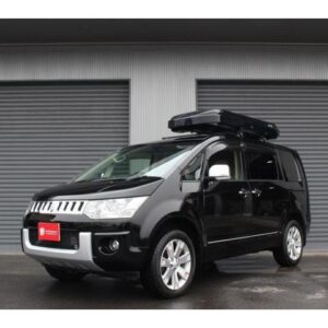 2016 Mitsubishi Delica D:5 black diesel used car Japan export