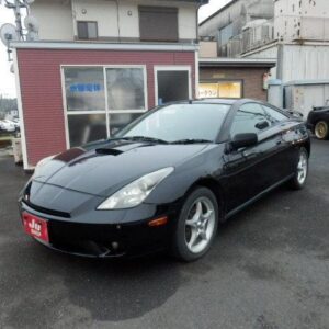 2005 Toyota Celica black gasoline used car Japan export