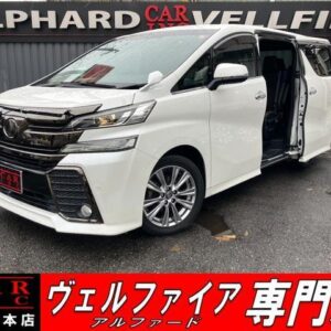 2016 Toyota Vellfire pearl gasoline used car Japan export