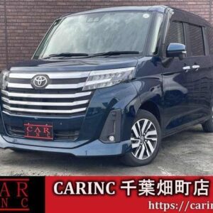 2020 Toyota Roomy blue gasoline used car Japan export