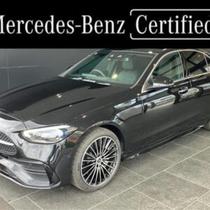 2025 Mercedes Benz C-Class black hybrid used car Japan export