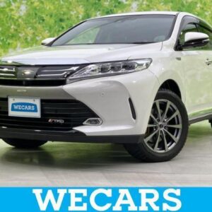 2017 Toyota Harrier pearl gasoline used car Japan export