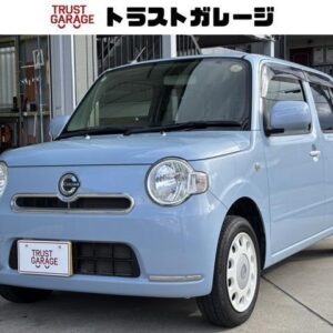 2014 Daihatsu Mira Cocoa blue gasoline used car Japan export