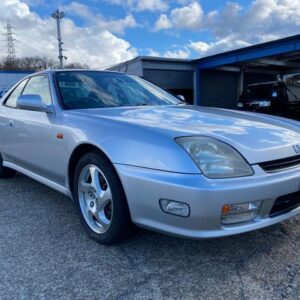 1998 Honda Prelude silver gasoline used car Japan export