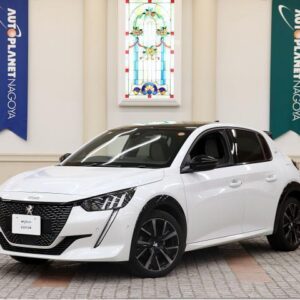 2021 Peugeot 208 white gasoline used car Japan export