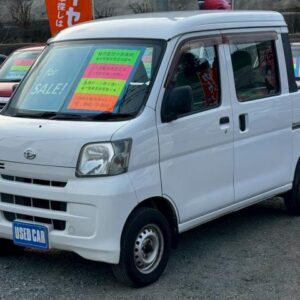 2013 Daihatsu Hijet Van white gasoline used car Japan export