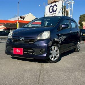 2015 Daihatsu Mira E:S blue gasoline used car Japan export