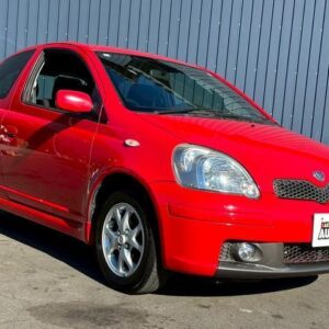 2003 Toyota Vitz red gasoline used car Japan export