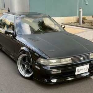 1986 Toyota Soarer black gasoline used car Japan export