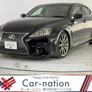 2011 Lexus Is F black gasoline used car Japan export