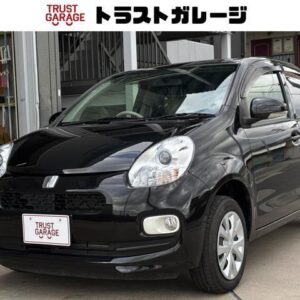 2015 Toyota Passo black gasoline used car Japan export