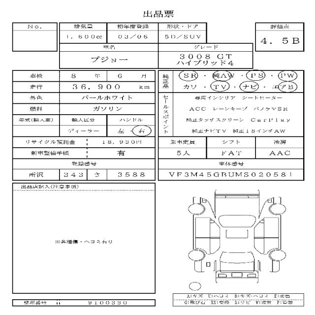 Ref:AUX-21502650 PEUGEOT PEUGEOT OTHER 2021 - Image 11