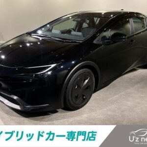 2024 Toyota Prius black hybrid used car Japan export