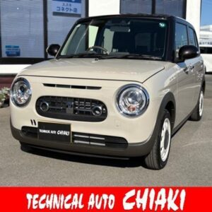 2024 Suzuki Alto Lapin white gasoline used car Japan export
