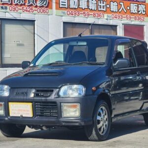 1997 Daihatsu Mira black gasoline used car Japan export