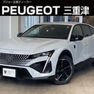 2025 Peugeot 408 white hybrid used car Japan export