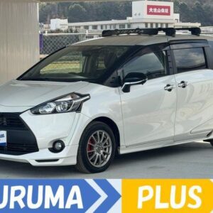 2017 Toyota Sienta pearl gasoline used car Japan export