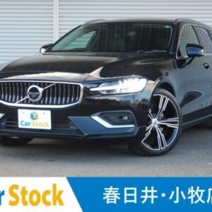 2019 Volvo V60 black gasoline used car Japan export