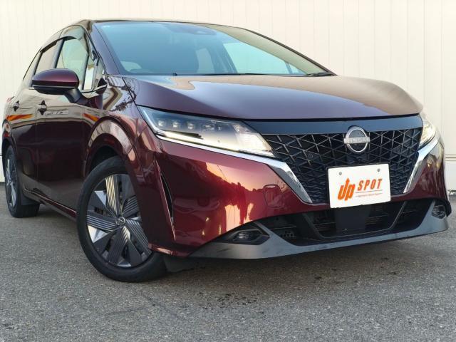 Ref:AUX-21589862 NISSAN NOTE 2021 1 2021 Nissan Note red hybrid used car Japan export