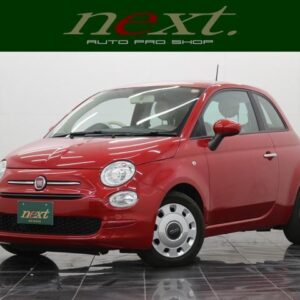 2019 Fiat 500 red gasoline used car Japan export