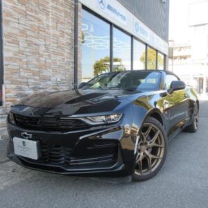 2019 Chevrolet Chevrolet Camaro black gasoline used car Japan export