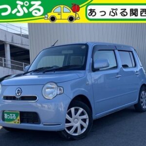 2013 Daihatsu Mira Cocoa blue gasoline used car Japan export