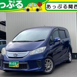 2011 Honda Freed Hybrid blue hybrid used car Japan export