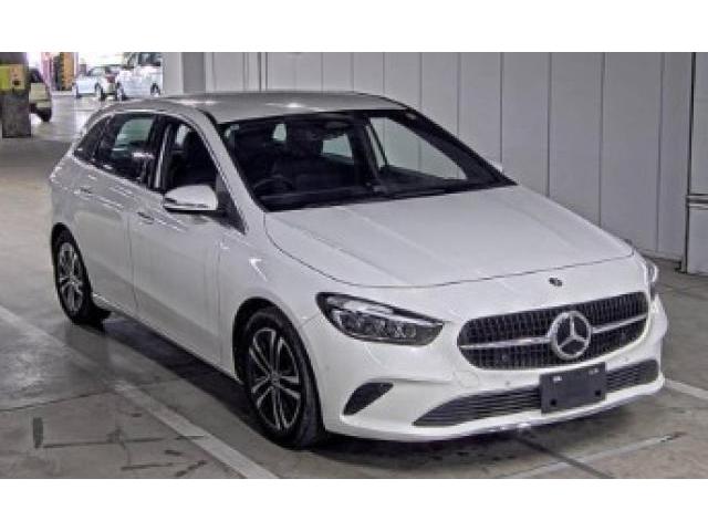 Ref:AUX-21624684 MERCEDES BENZ B-CLASS 2024 1 2024 Mercedes Benz B-Class white diesel used car Japan export